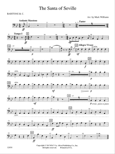 The Santa of Seville: Baritone B.C.