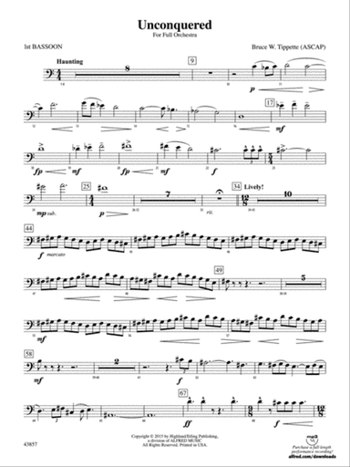 Unconquered: Bassoon