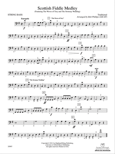 Scottish Fiddle Medley: String Bass
