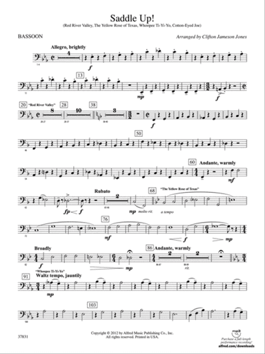 Saddle Up!: Bassoon
