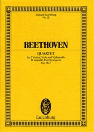 String Quartet D major