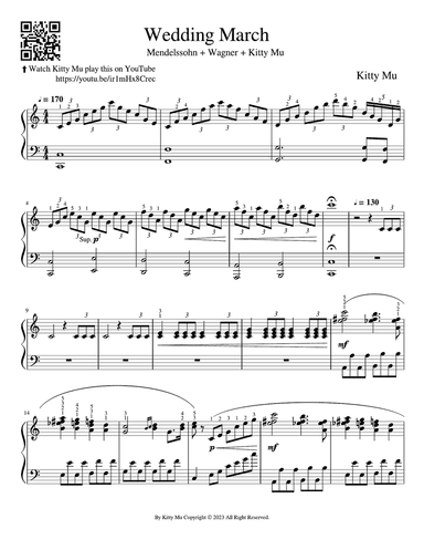 Wedding March - Mendelssohn + Wagner+ Kitty Mu