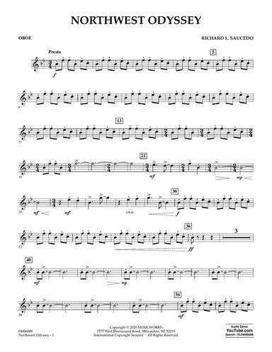 Northwest Odyssey - Oboe