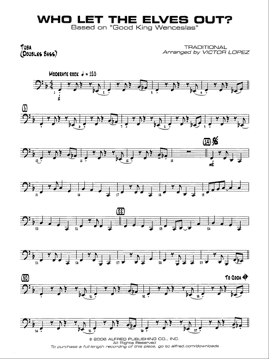 Who Let the Elves Out?: Tuba