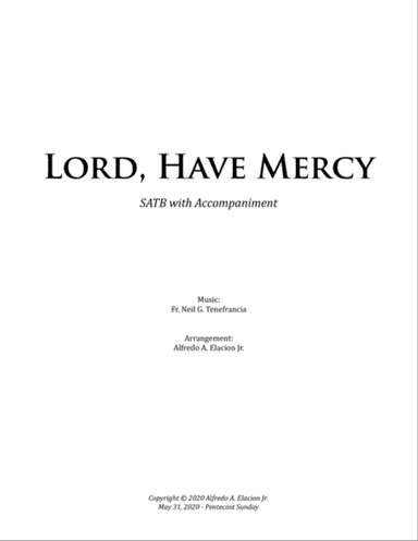 Lord, Have Mercy