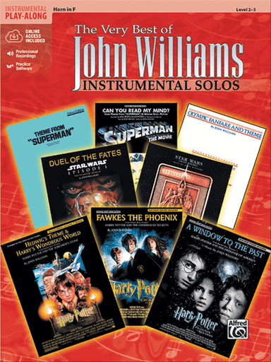 The Very Best of John Williams - F Horn (Book/CD)