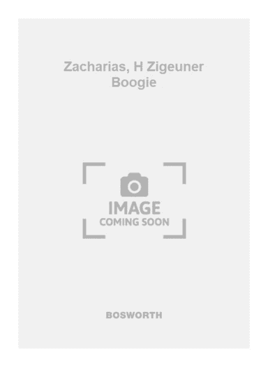 Zacharias, H Zigeuner Boogie