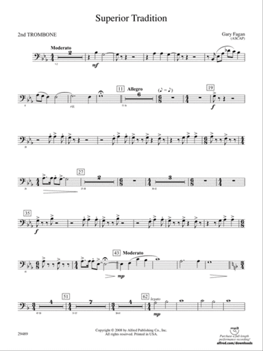 Superior Tradition: 2nd Trombone