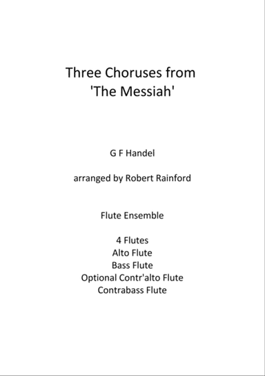 Three Choruses from the Messiah