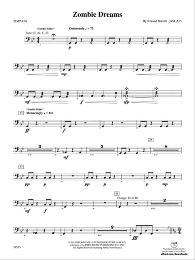 Zombie Dreams: Timpani