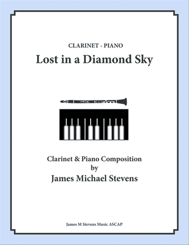 Lost in a Diamond Sky - Clarinet & Piano