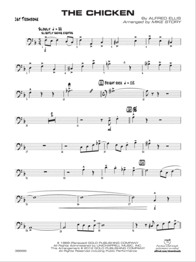 The Chicken: 1st Trombone