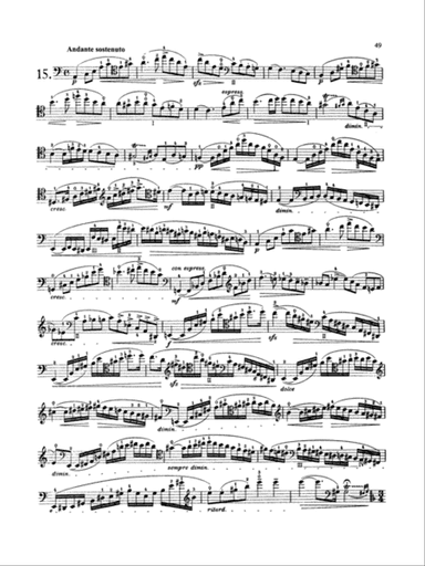 Grützmacher: Etudes, Op. 38