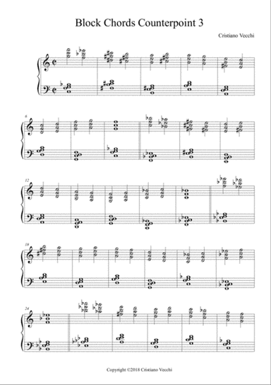 Block Chords Counterpoint 3