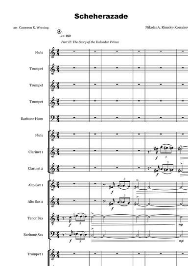 Scheherazade: Movement II