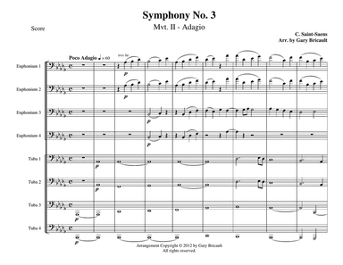 Adagio (Mvt 1b) from Symphony No. 3