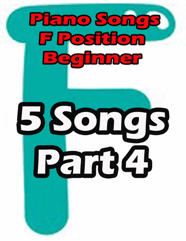 Piano songs in F position part 4