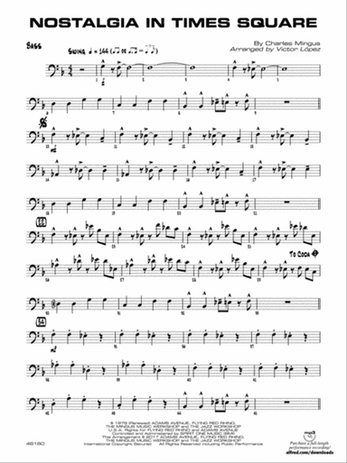 Nostalgia in Times Square: String Bass