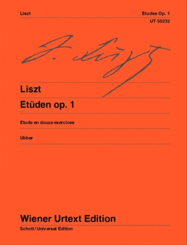 Etudes, Op. 1