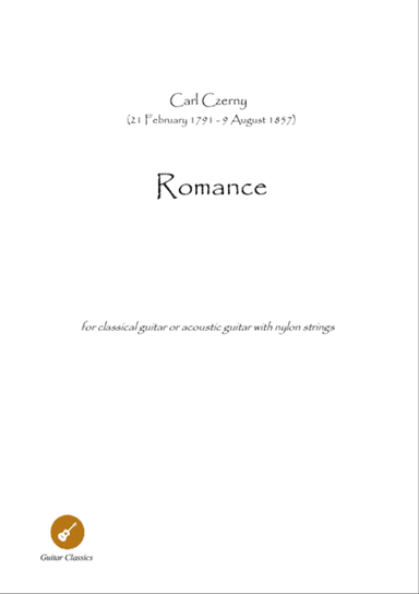 Guitar Classics Romance by Czerny