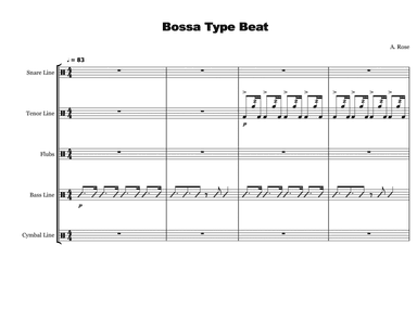 Bossa Type Beat (Street Cadence)