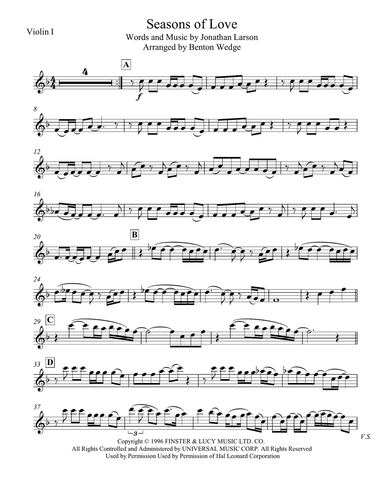 Seasons Of Love