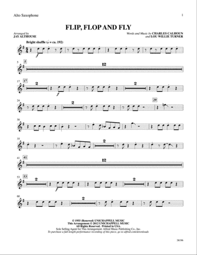 Flip, Flop and Fly: E-flat Alto Saxophone