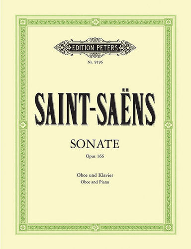 Sonata, Op. 166 - Oboe and Piano