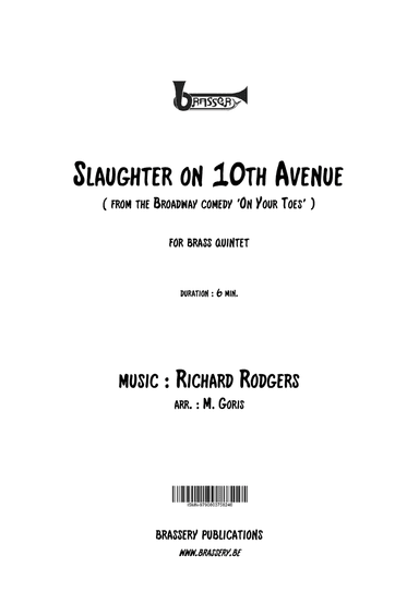 Slaughter On Tenth Avenue