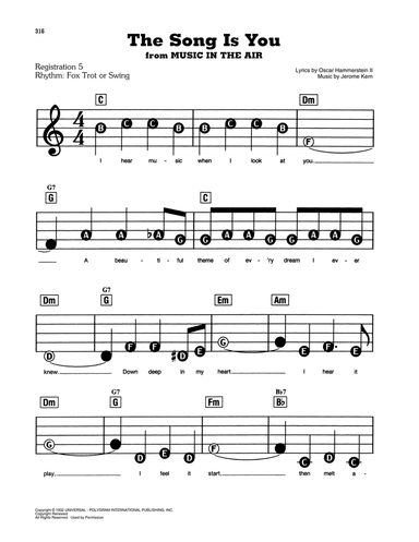 The Song Is You