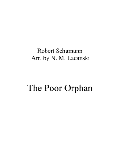 The Poor Orphan