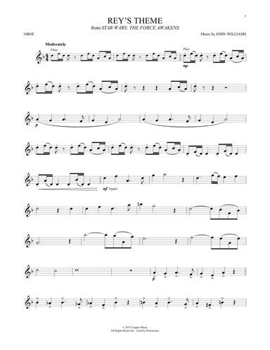 Rey's Theme (from Star Wars: The Force Awakens)