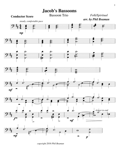 Jacob's Bassoons - Trio