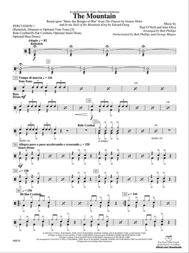 The Mountain: 1st Percussion