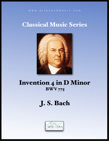 Invention 4 in D Minor BWV 775