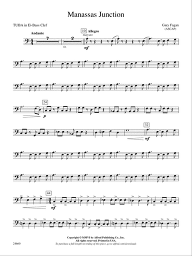 Manassas Junction: (wp) E-flat Tuba B.C.