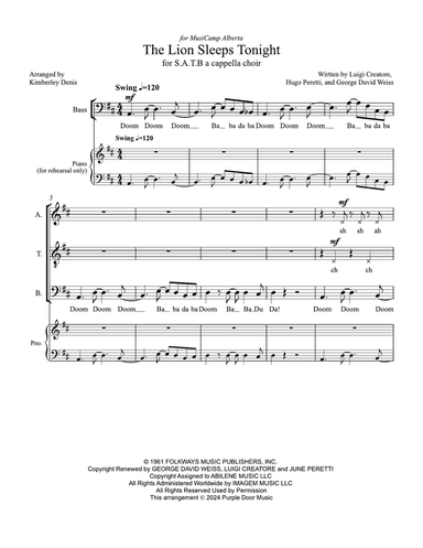 The Lion Sleeps Tonight