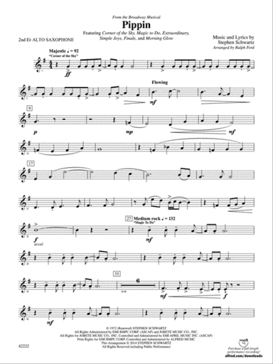 Pippin: 2nd E-flat Alto Saxophone