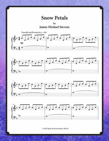 Snow Petals