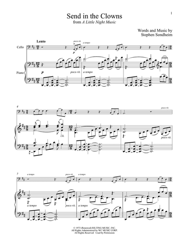 Send In The Clowns (from A Little Night Music)