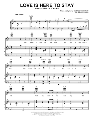 Love Is Here To Stay