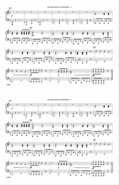 Everything Is Awesome (from The Lego® Movie): 2nd Keyboard