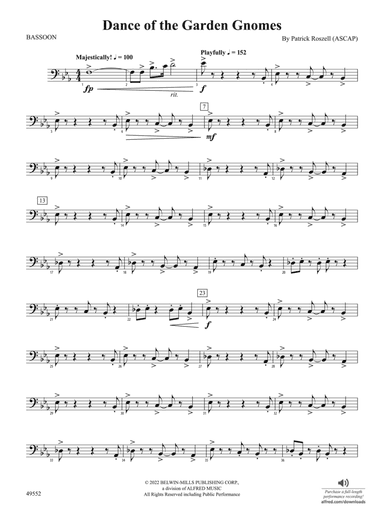 Dance of the Garden Gnomes: Bassoon