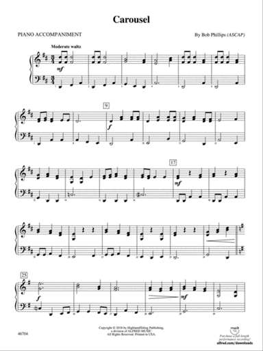 Carousel: Piano Accompaniment
