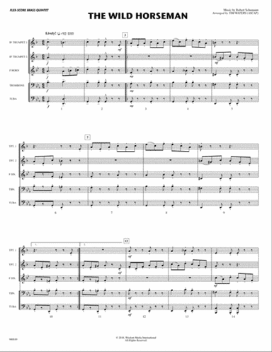 The Wild Horseman (for Flex Brass Quintet)