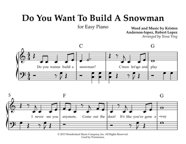 Do You Want To Build A Snowman?