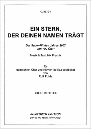 Ein Stern, der deinen Namen trägt