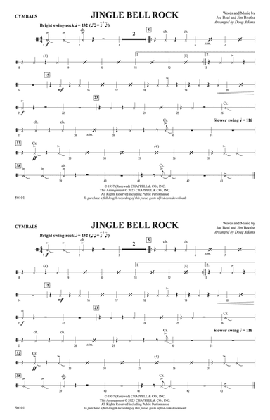 Jingle Bell Rock: Cymbals