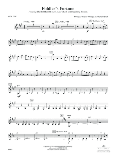 Fiddler's Fortune: 2nd Violin