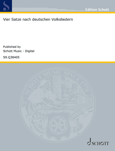 Vier Sätze nach deutschen Volksliedern